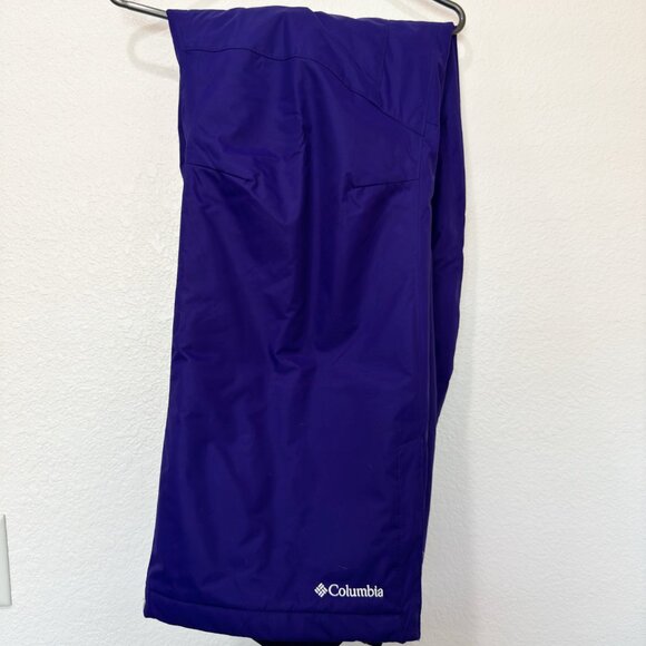 Columbia Like New Women's Omni-Heat Insulated Purple Snow Pants Size 2XL - Picture 3 of 5